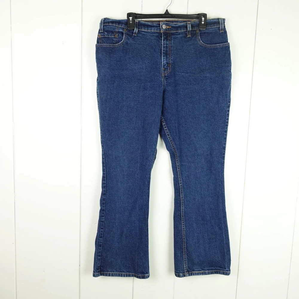 ***Levi's 515 Lower Rise Cotton Bootcut Jeans Size 12 Petite